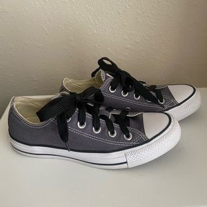 Grey Chuck Taylor Converse All Star Sneakers